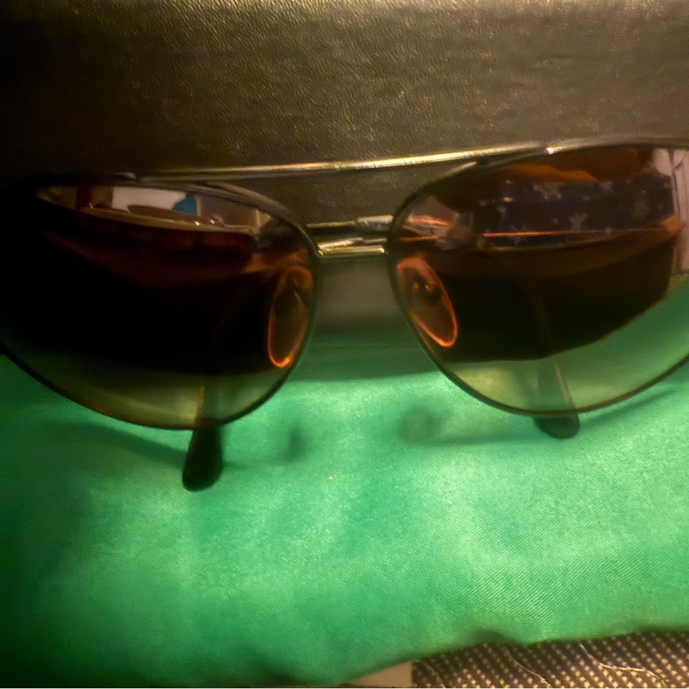 Serengeti Brown Lens Aviator Sunglasses